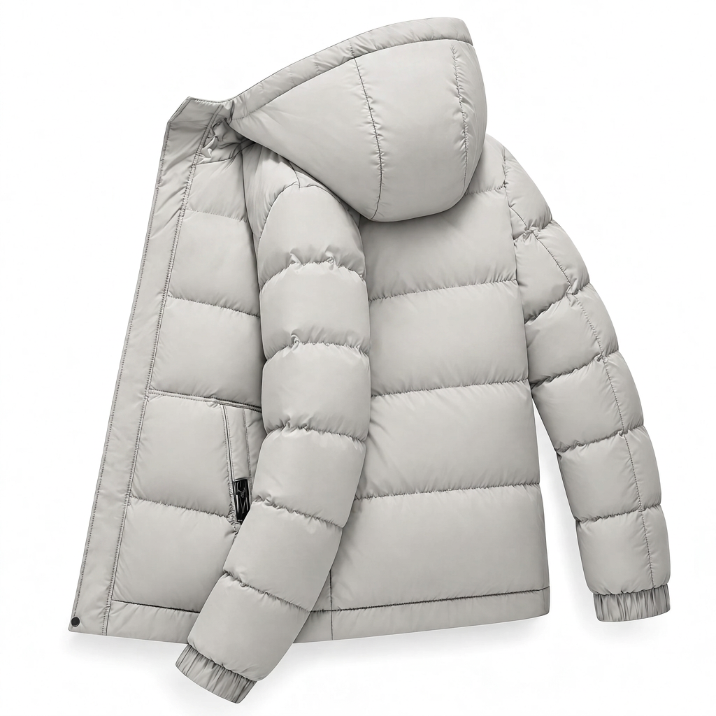 LIAM™ | Hooded Quilted Puffer Jacket