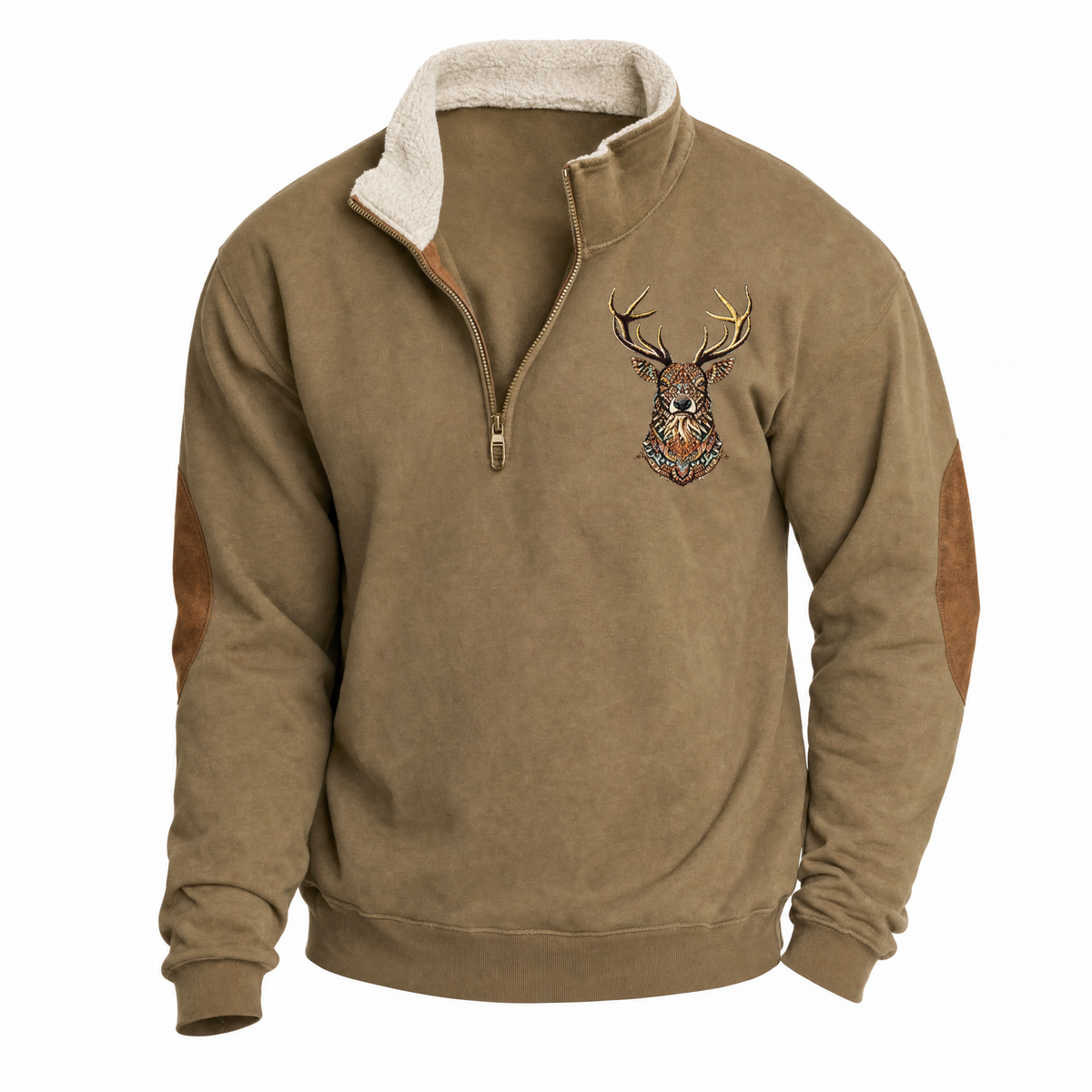LIAM™ | Ugo Fleece Half-Zip Turtleneck