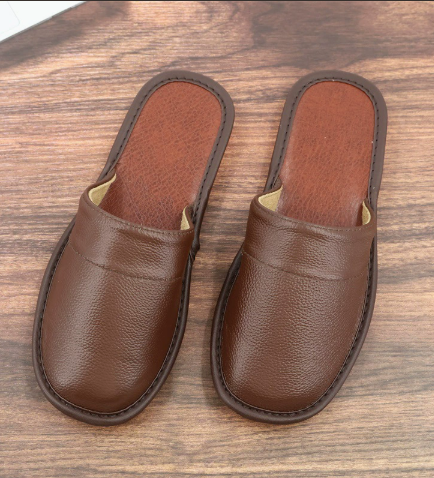 LIAM™ | Men's Leather Slippers