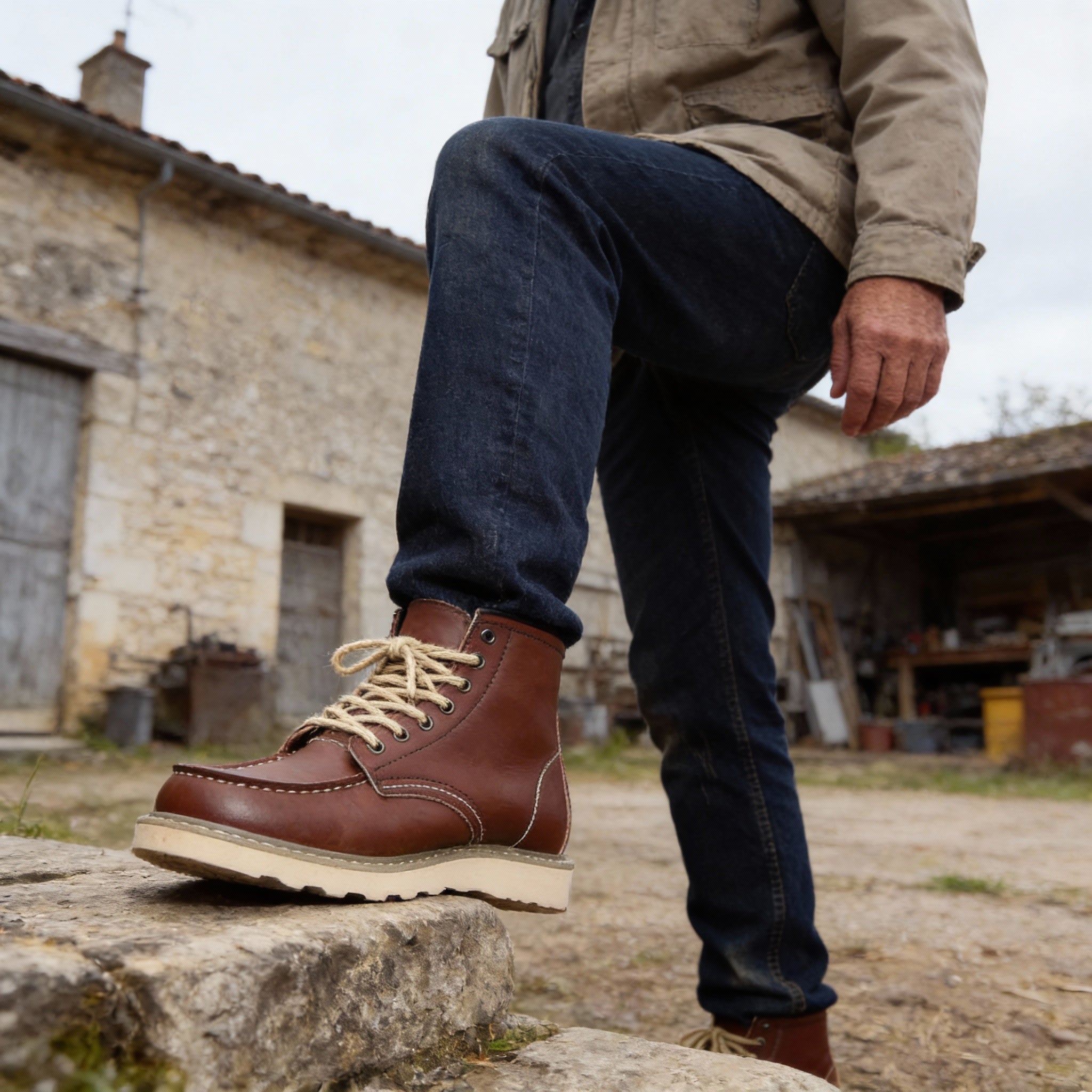 LIAM™ | CLASSIC LACE-UP BOOTS FOR MEN