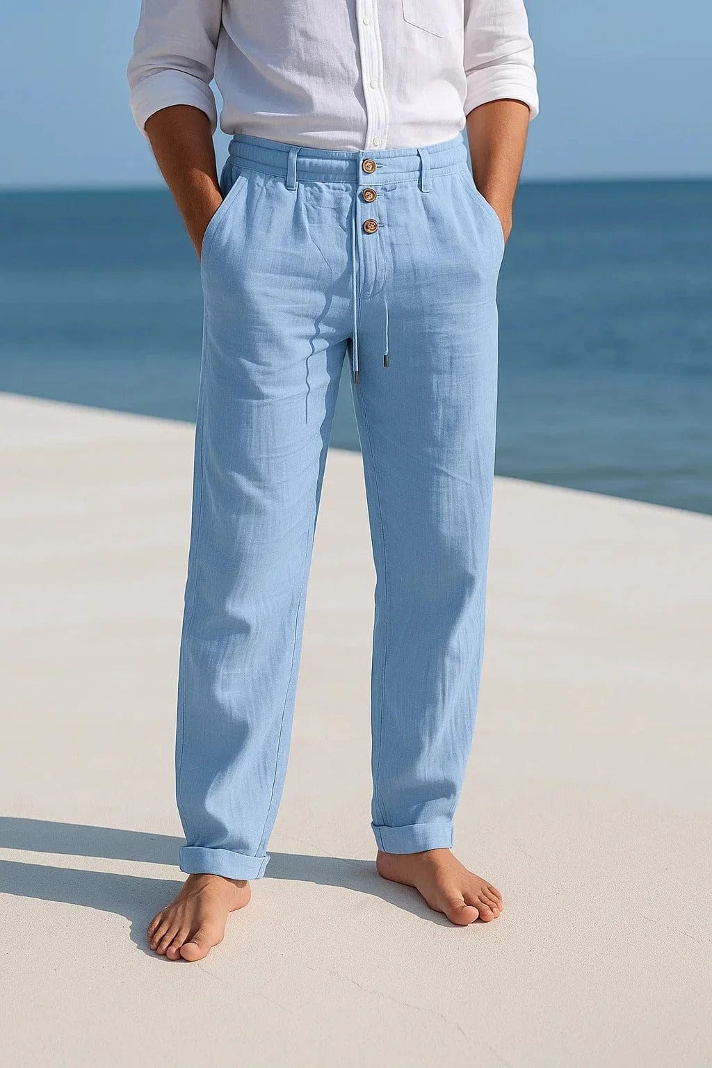 LIAM™ | Men's Linen Trousers