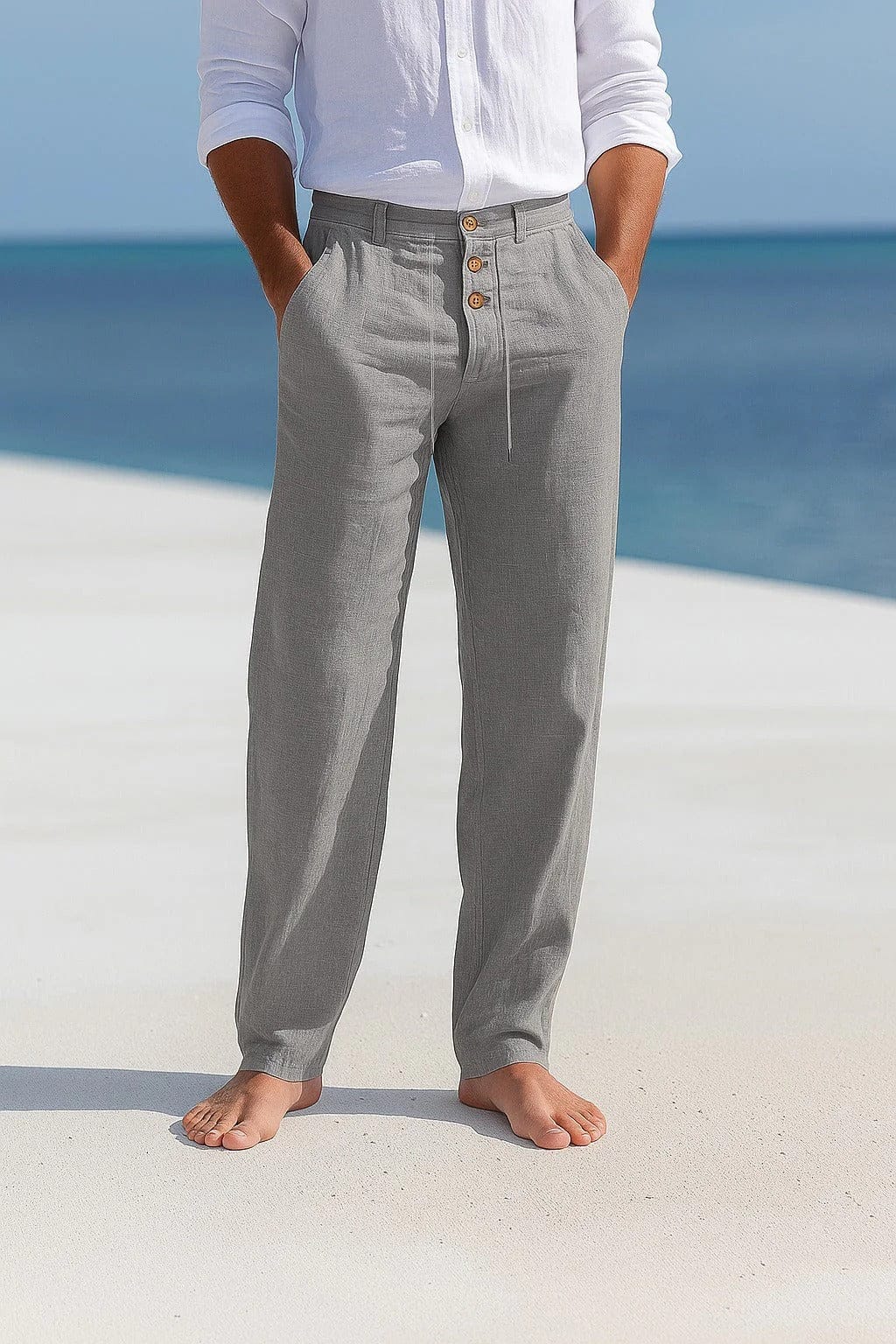 LIAM™ | Men's Linen Trousers