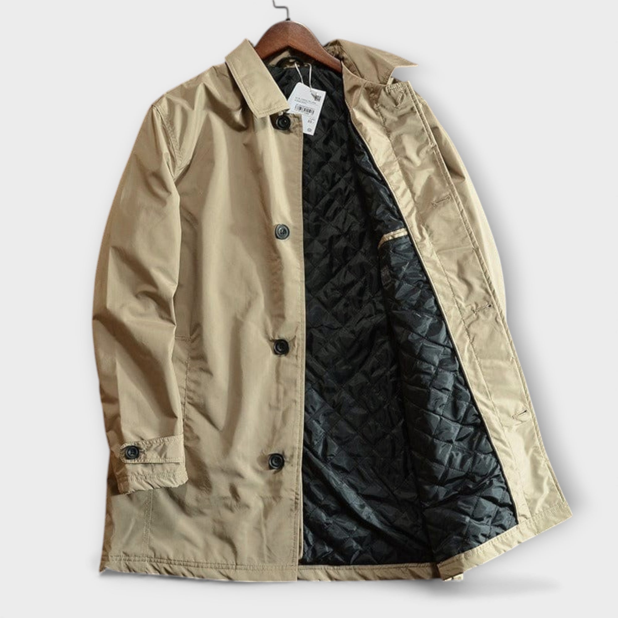 LIAM™ | Men's Quilted Weather Coat
