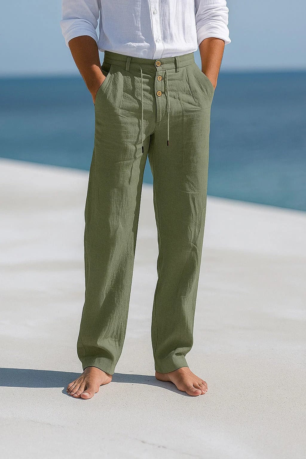 LIAM™ | Men's Linen Trousers