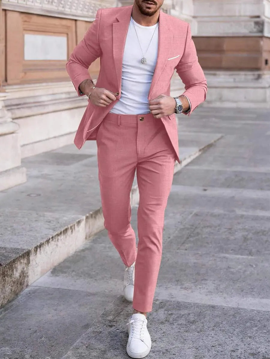 LIAM™ | Men's Slim Two-Piece Casual Suit