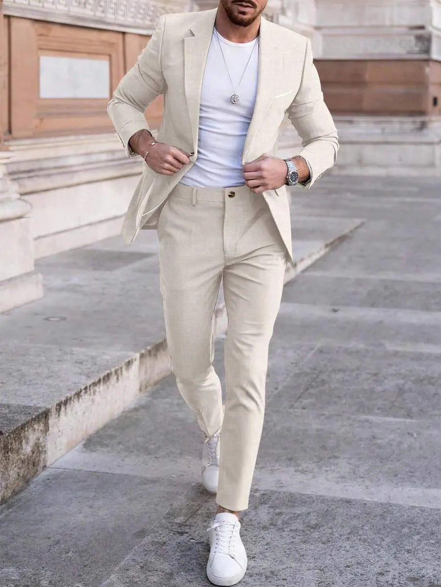 LIAM™ | Men's Slim Two-Piece Casual Suit