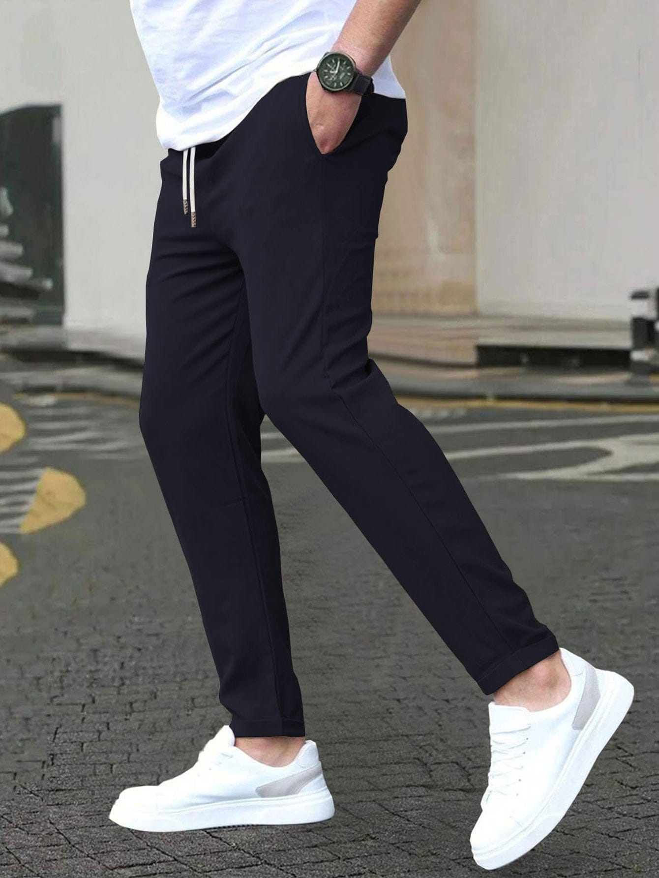 LIAM™ | Men's Slim-Fit Elastic Waist Pants
