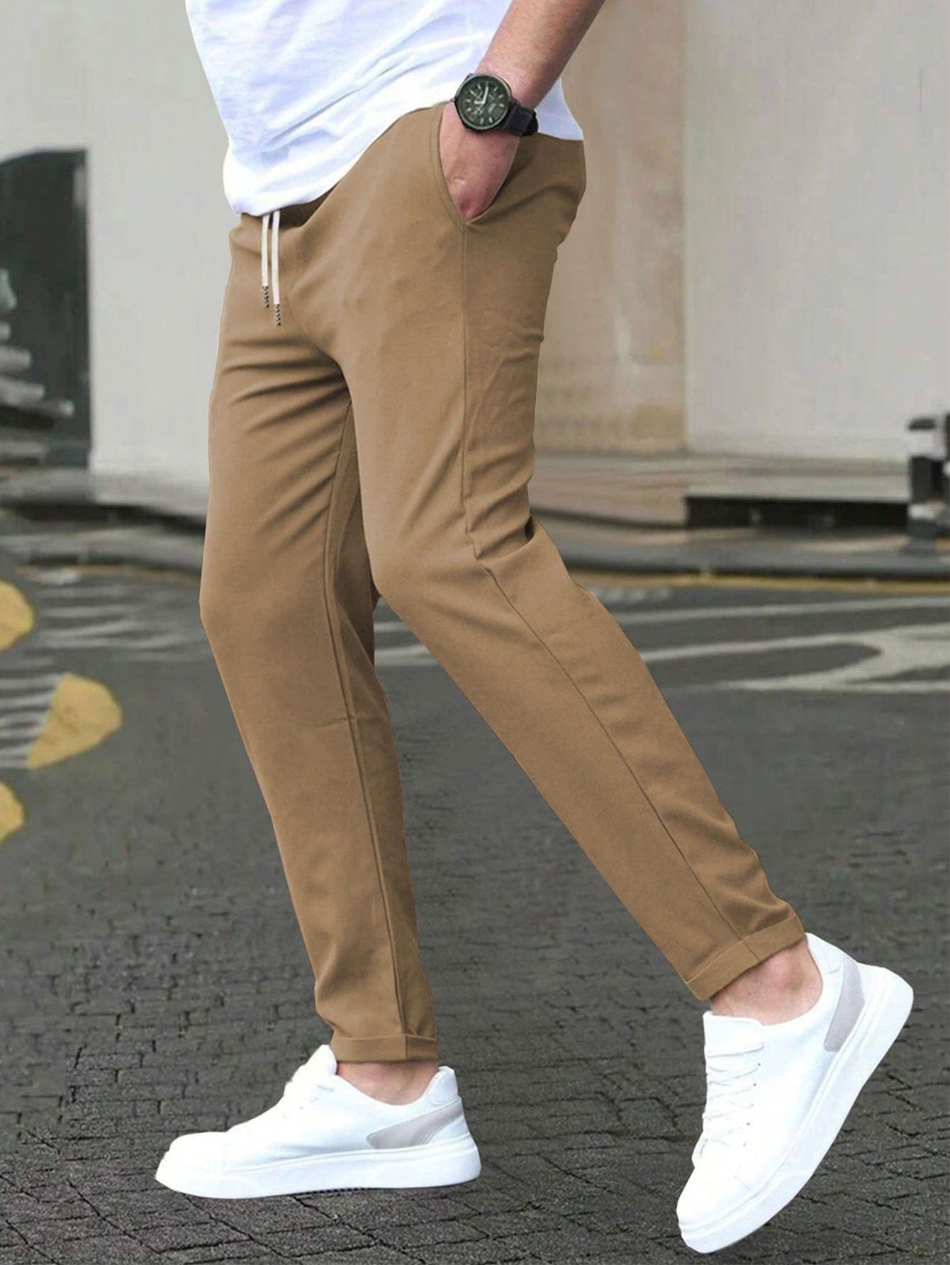 LIAM™ | Men's Slim-Fit Elastic Waist Pants