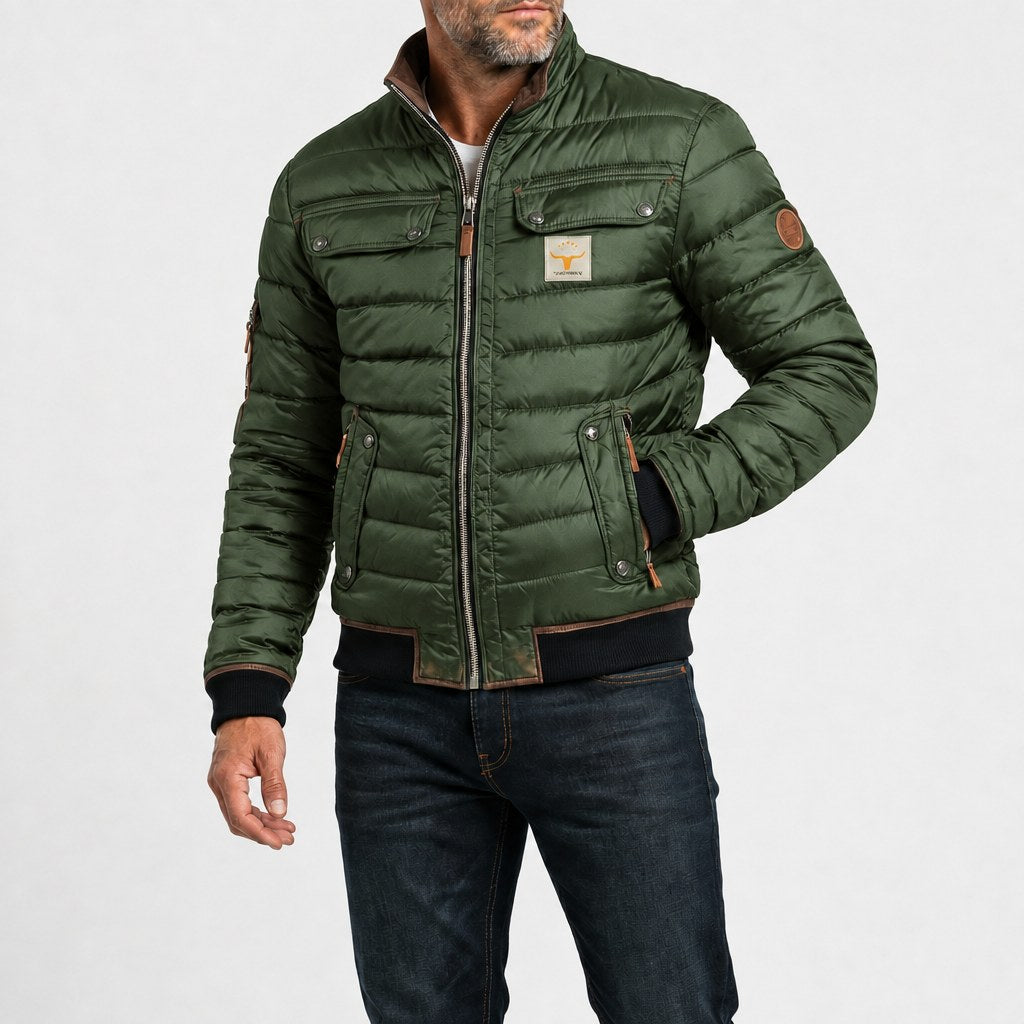 LIAM™ | Dario Vintage Jacket with a Bold Character