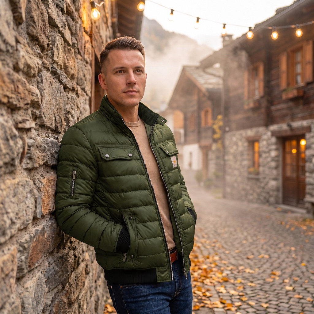 LIAM™ | Dario Vintage Jacket with a Bold Character
