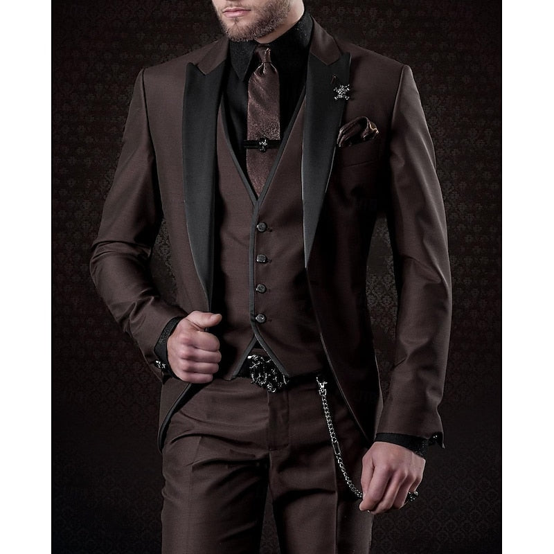 LIAM™ | Men's Business Linen Suit