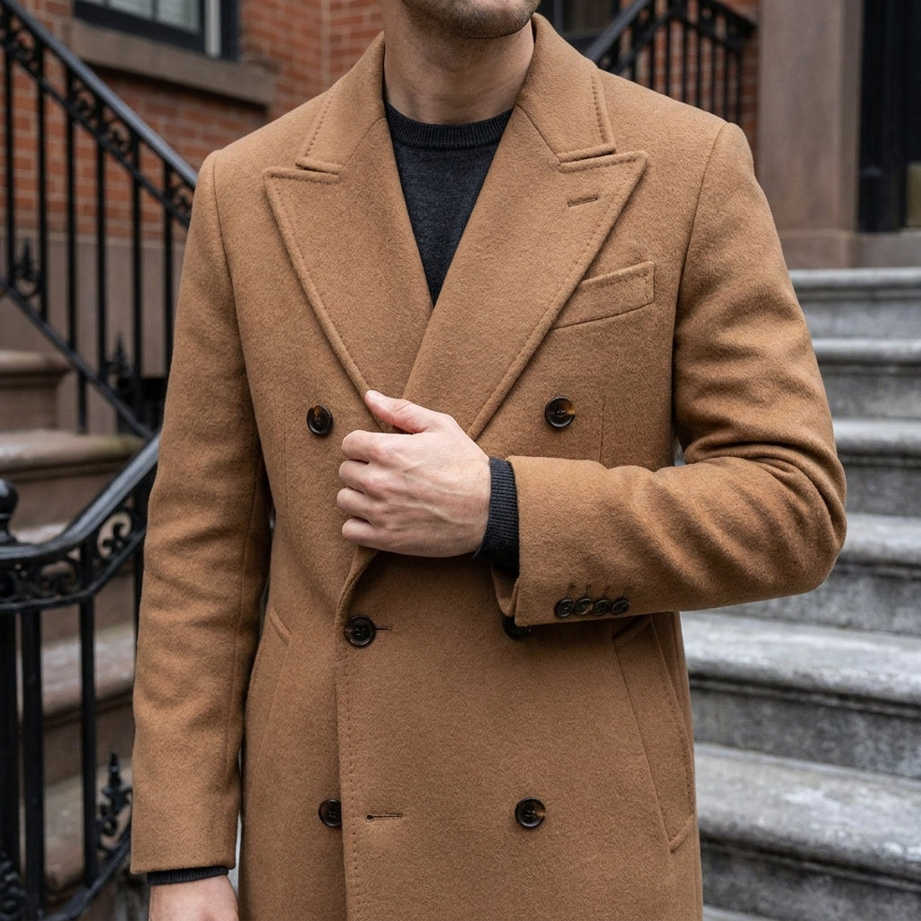 LIAM™ | Rothwell Wool Overcoat