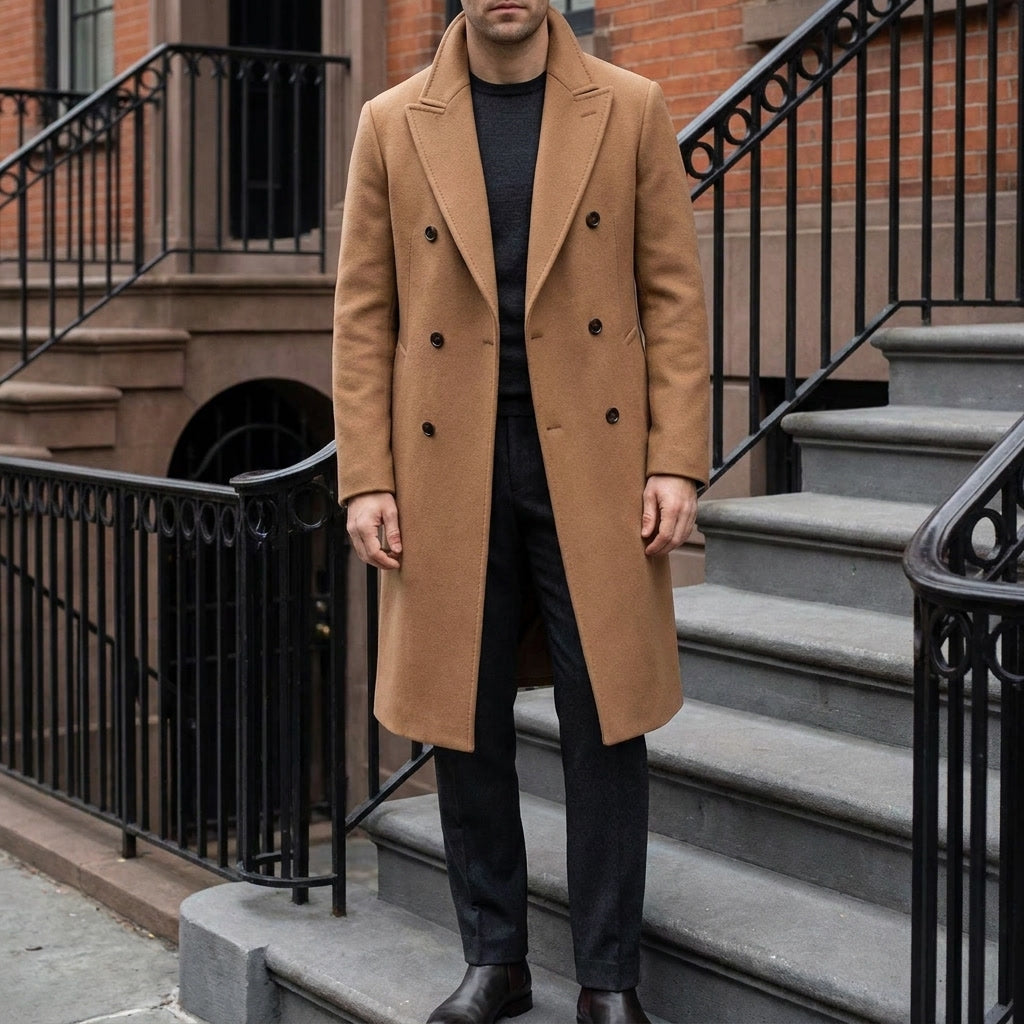 LIAM™ | Rothwell Wool Overcoat