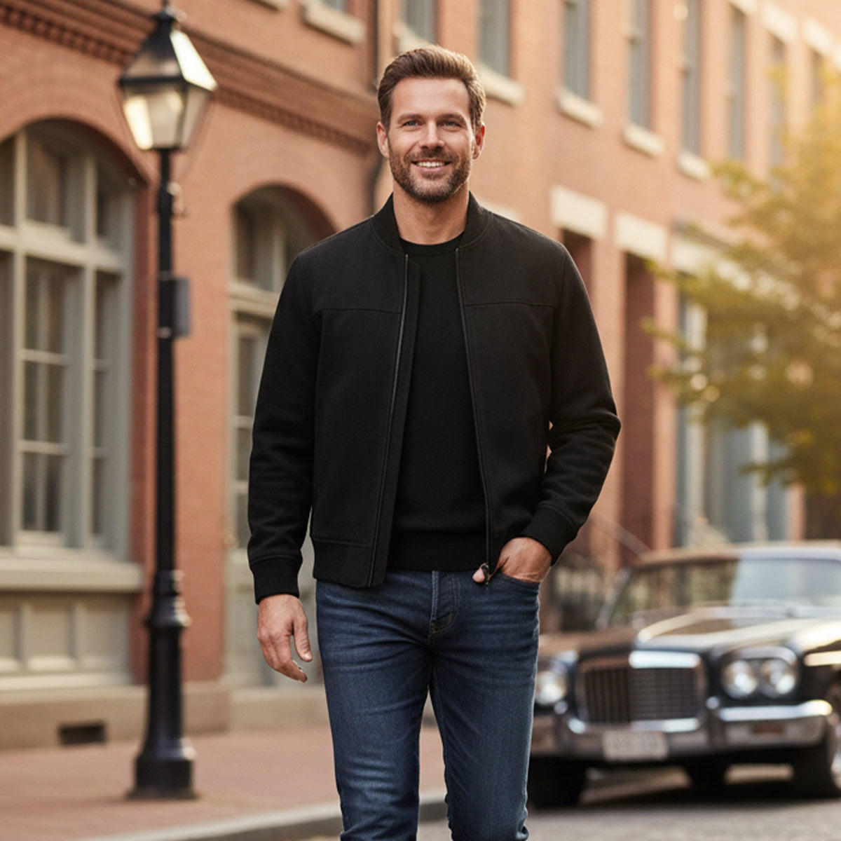 LIAM™ | Suede Jacket