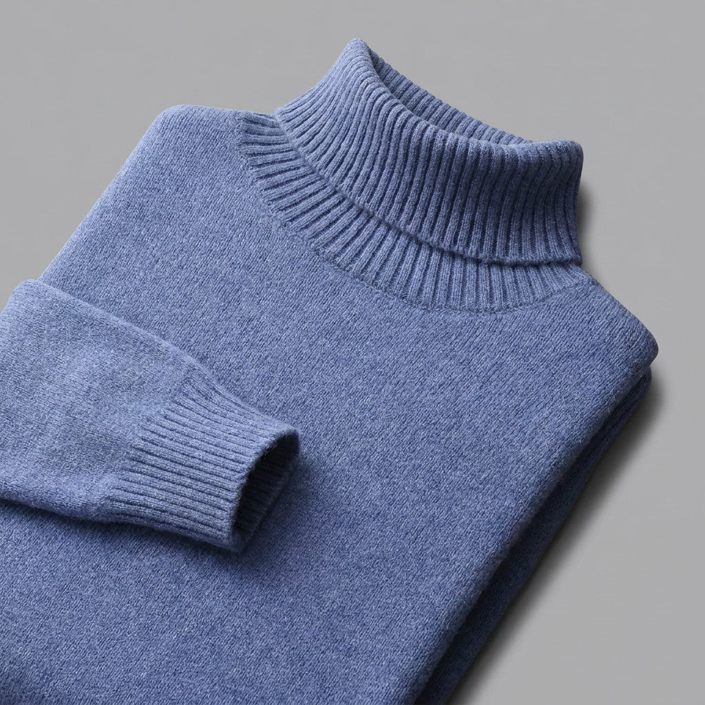 LIAM™ | Clarkson Merino Wool Turtleneck