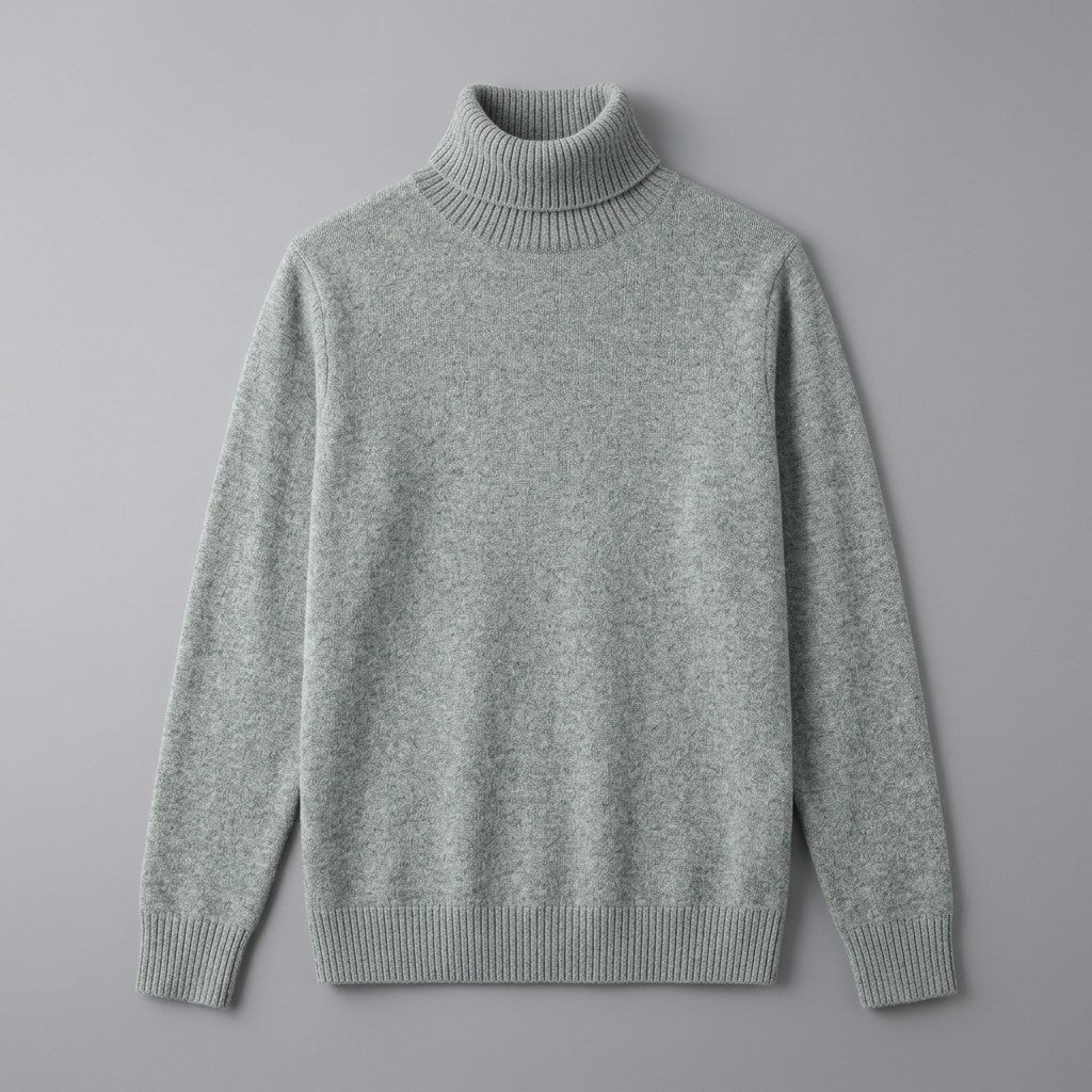 LIAM™ | Clarkson Merino Wool Turtleneck