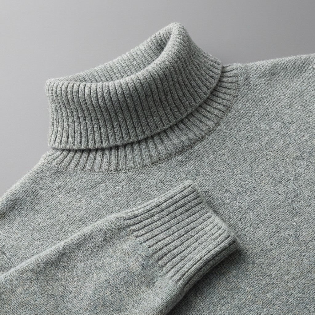 LIAM™ | Clarkson Merino Wool Turtleneck