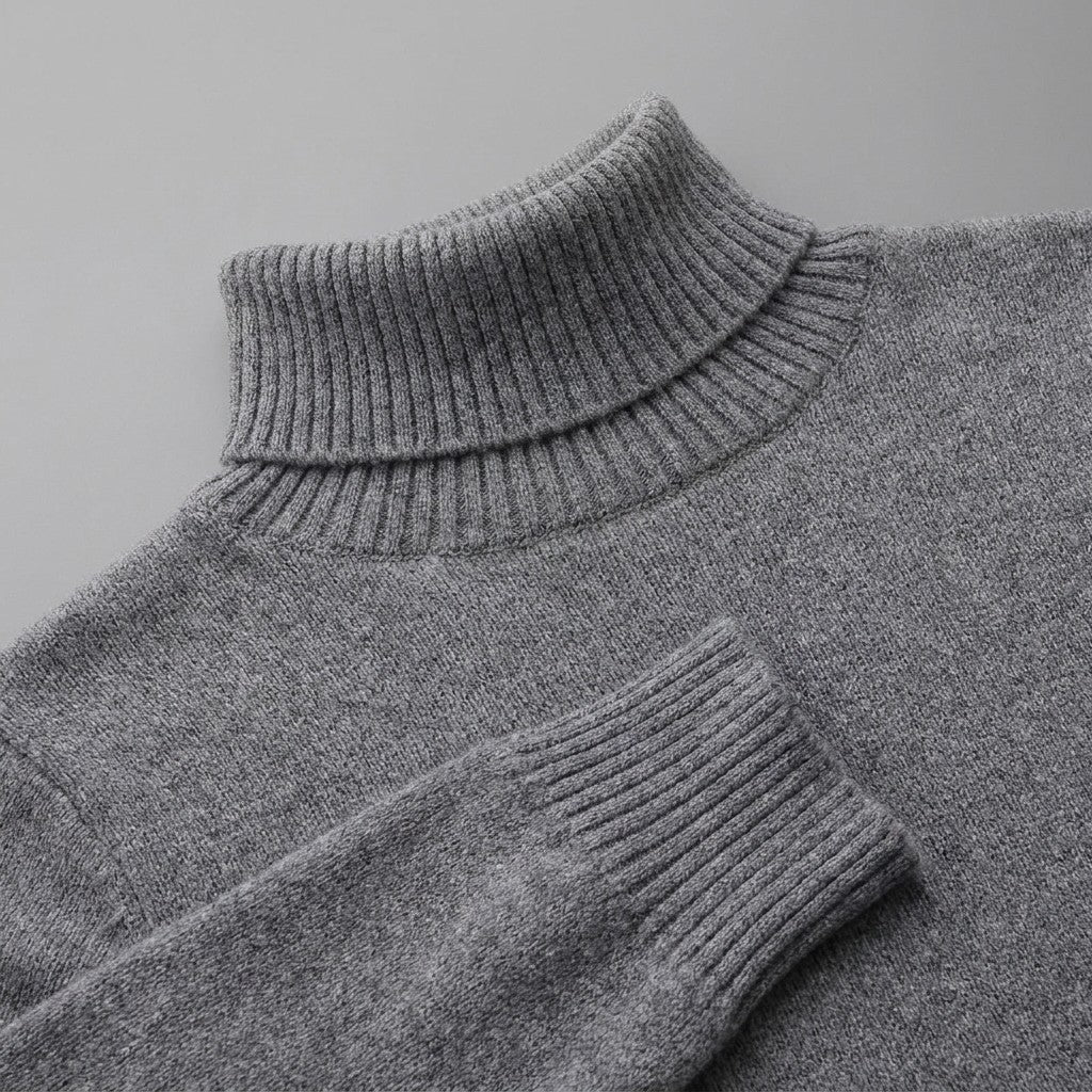 LIAM™ | Clarkson Merino Wool Turtleneck