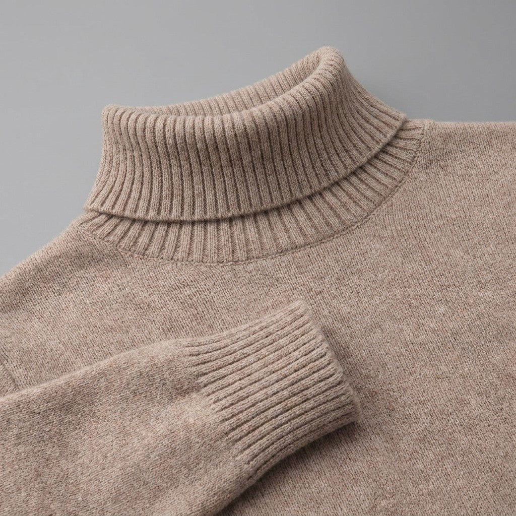LIAM™ | Clarkson Merino Wool Turtleneck