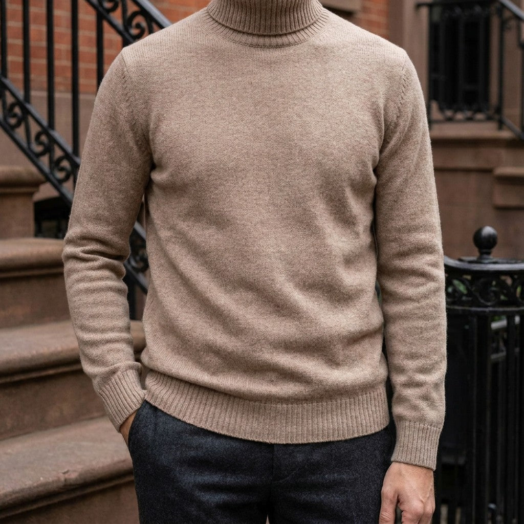 LIAM™ | Clarkson Merino Wool Turtleneck