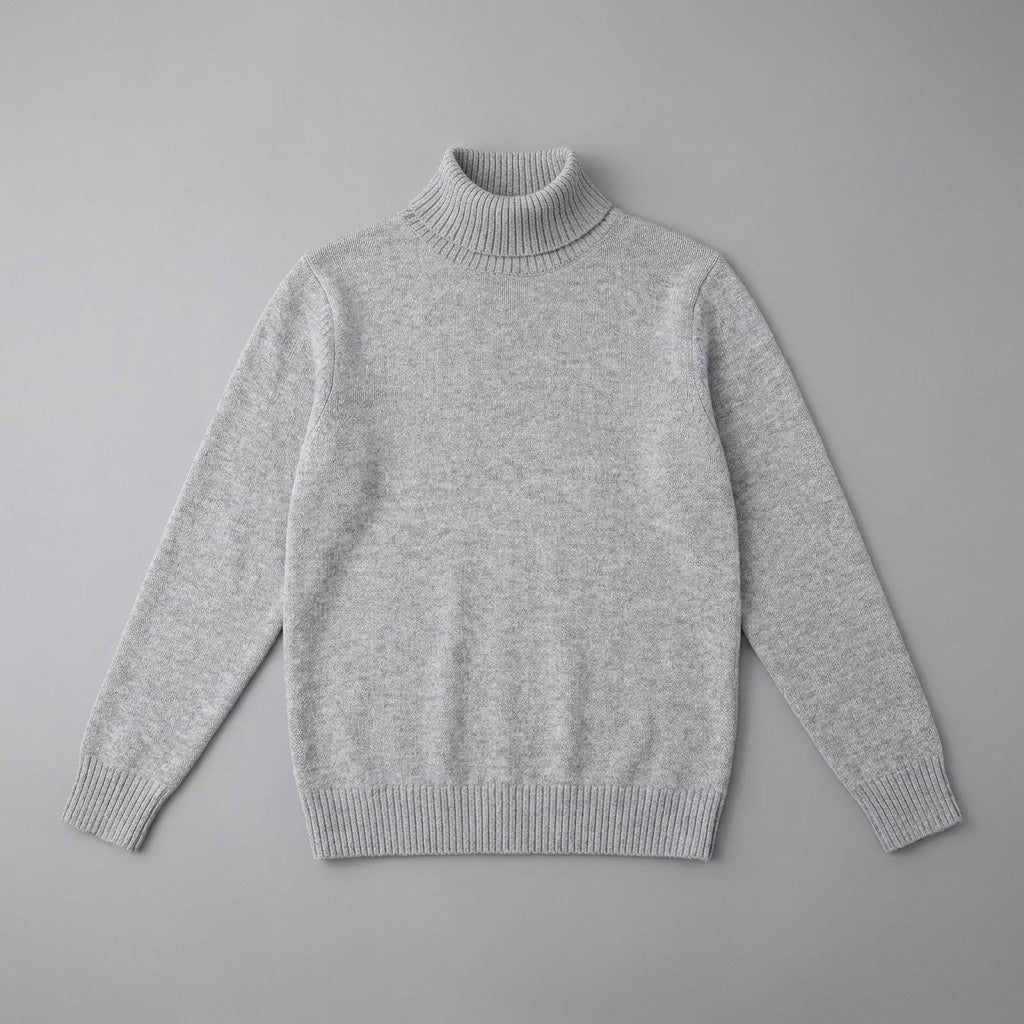 LIAM™ | Clarkson Merino Wool Turtleneck