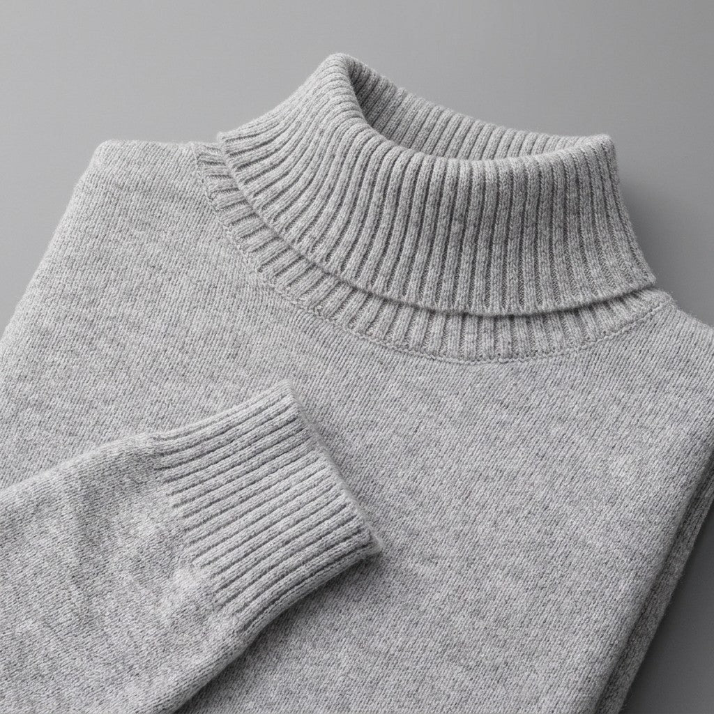 LIAM™ | Clarkson Merino Wool Turtleneck