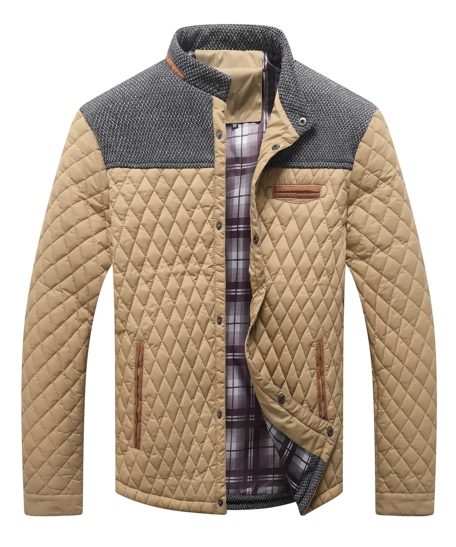LIAM™ | Men's Diamond Quilted Padded Jacket