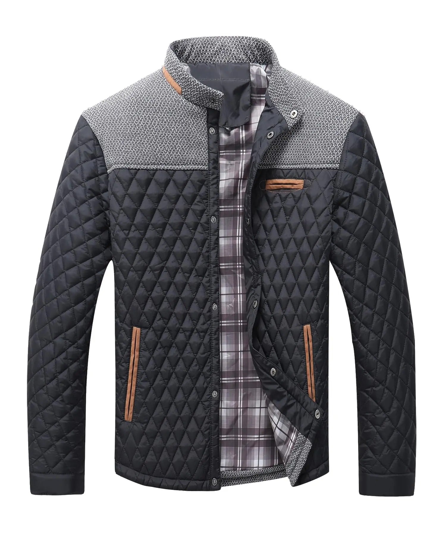 LIAM™ | Men's Diamond Quilted Padded Jacket