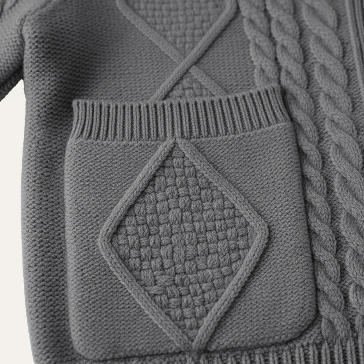 LIAM™ | Button-Front Cardigan