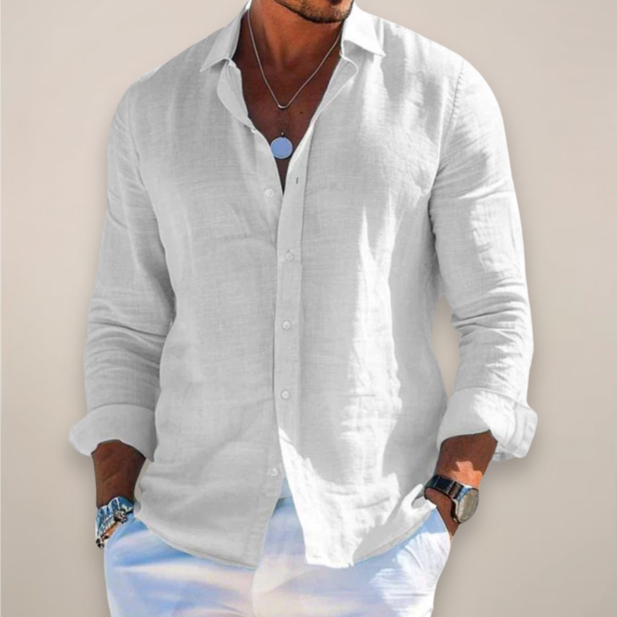 LIAM™ | Men's Regular-Fit Button-Up