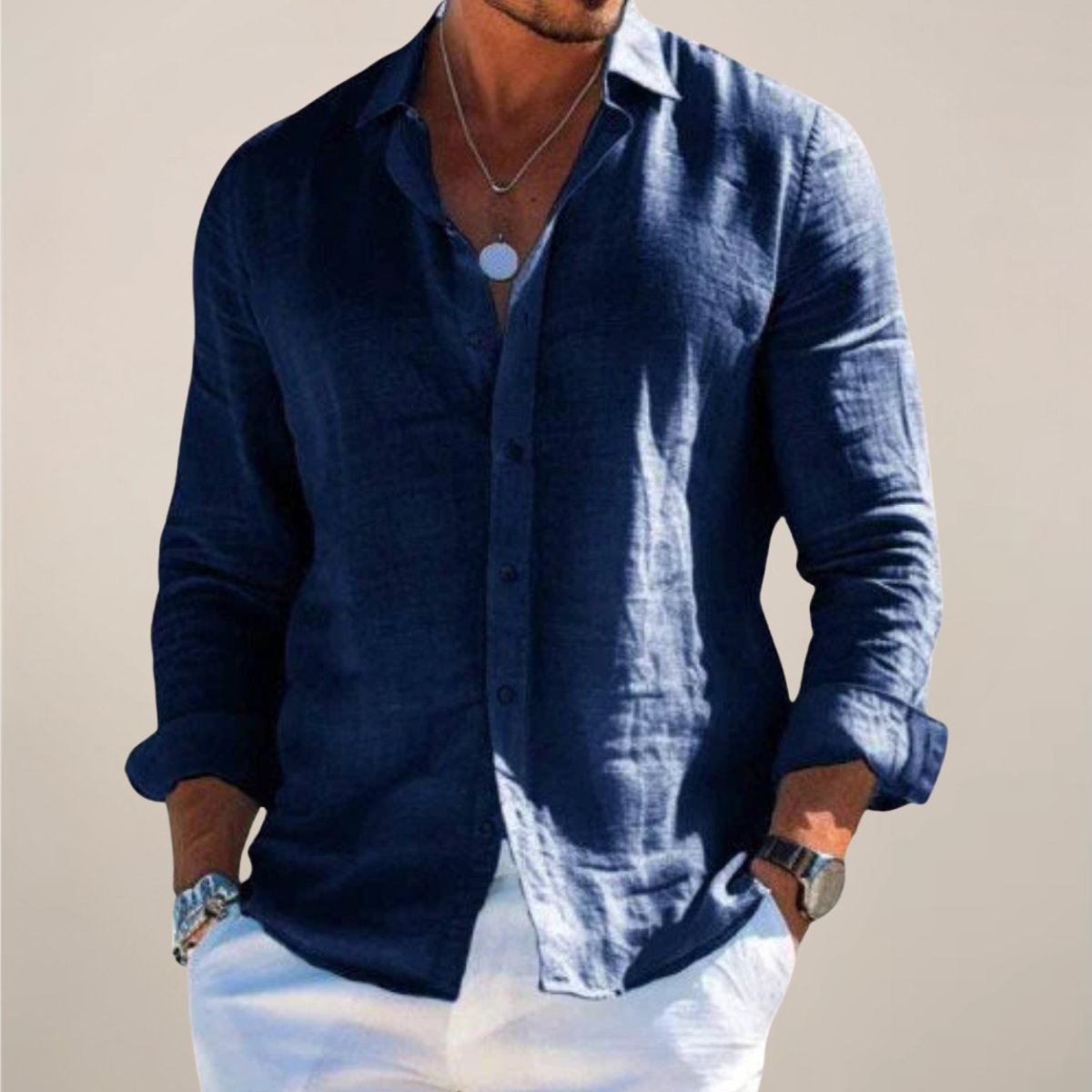 LIAM™ | Men's Regular-Fit Button-Up
