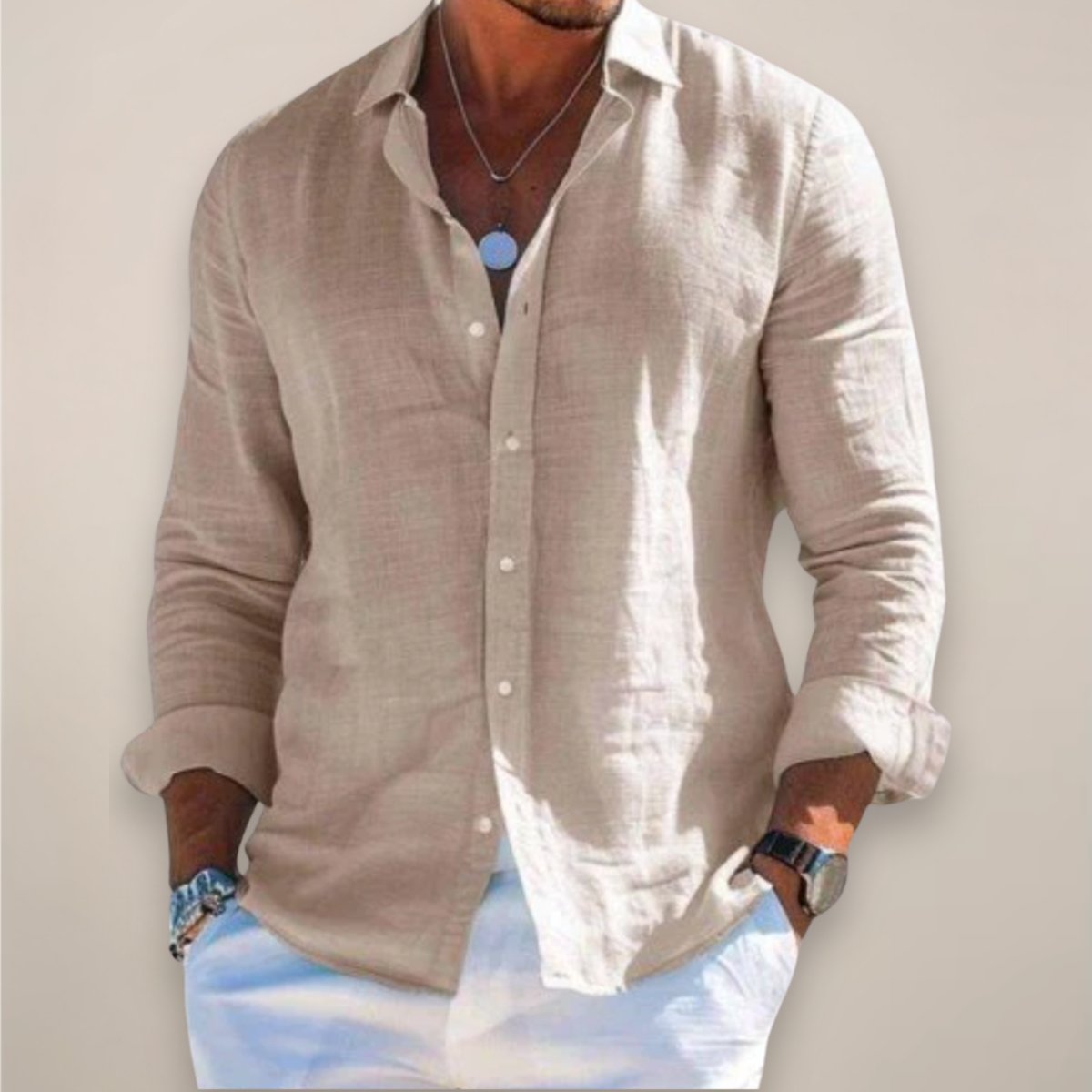 LIAM™ | Men's Regular-Fit Button-Up