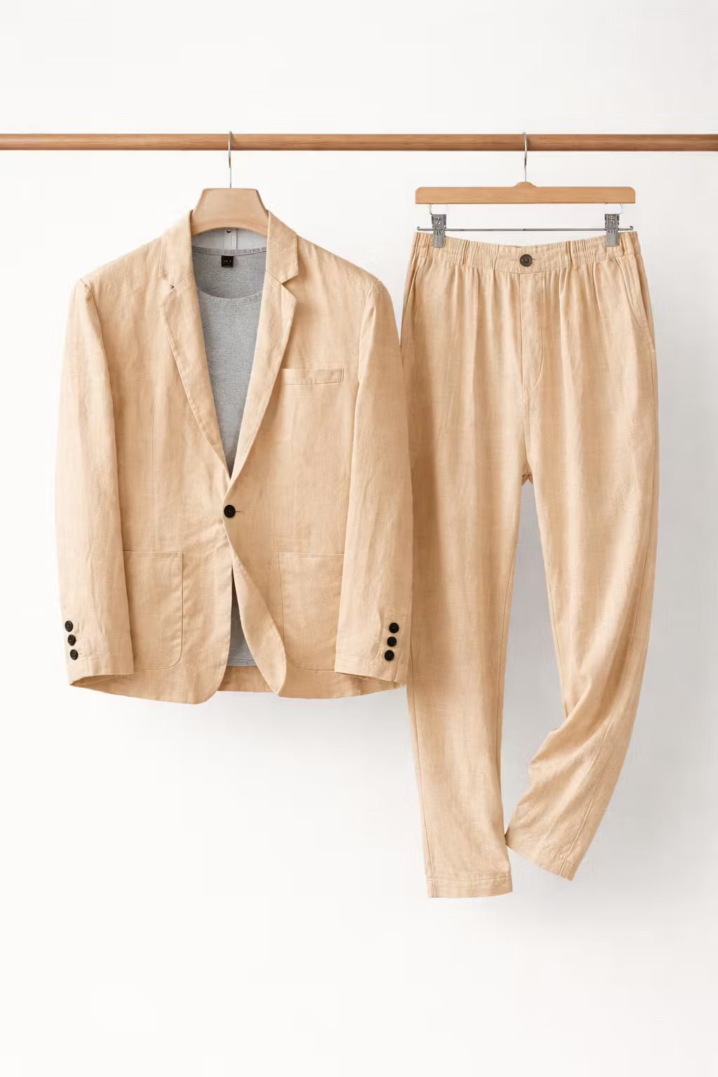 LIAM™ | Men's Acetate-Linen Suit