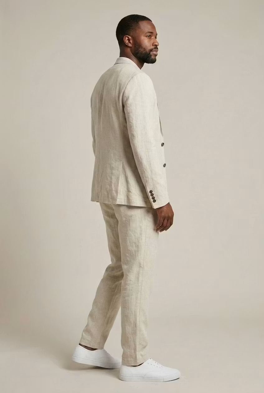 LIAM™ | Men's Acetate-Linen Suit
