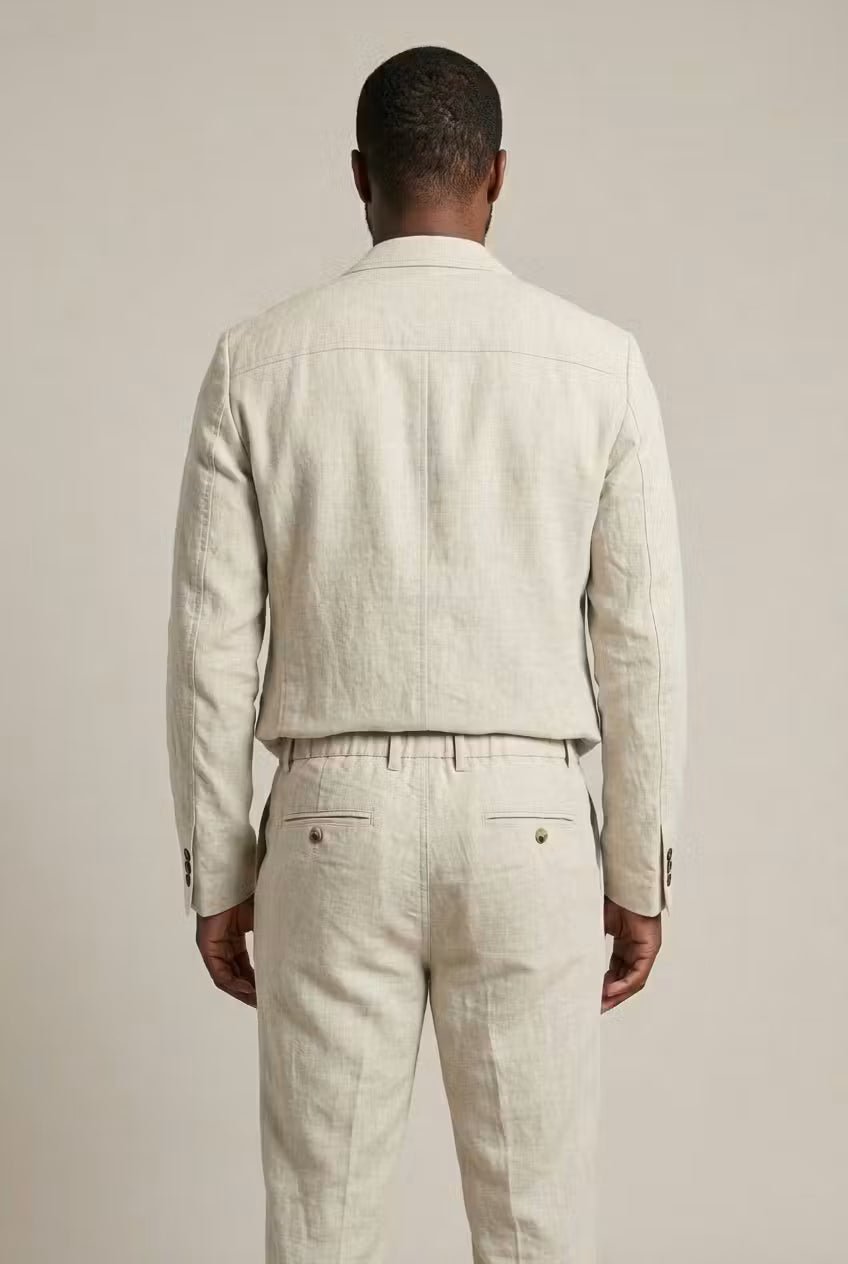 LIAM™ | Men's Acetate-Linen Suit