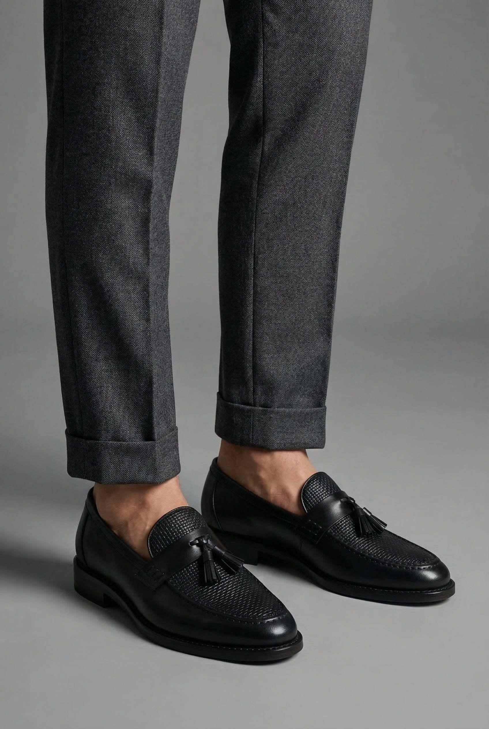 LIAM™ | Men's Woven Tassel Loafers
