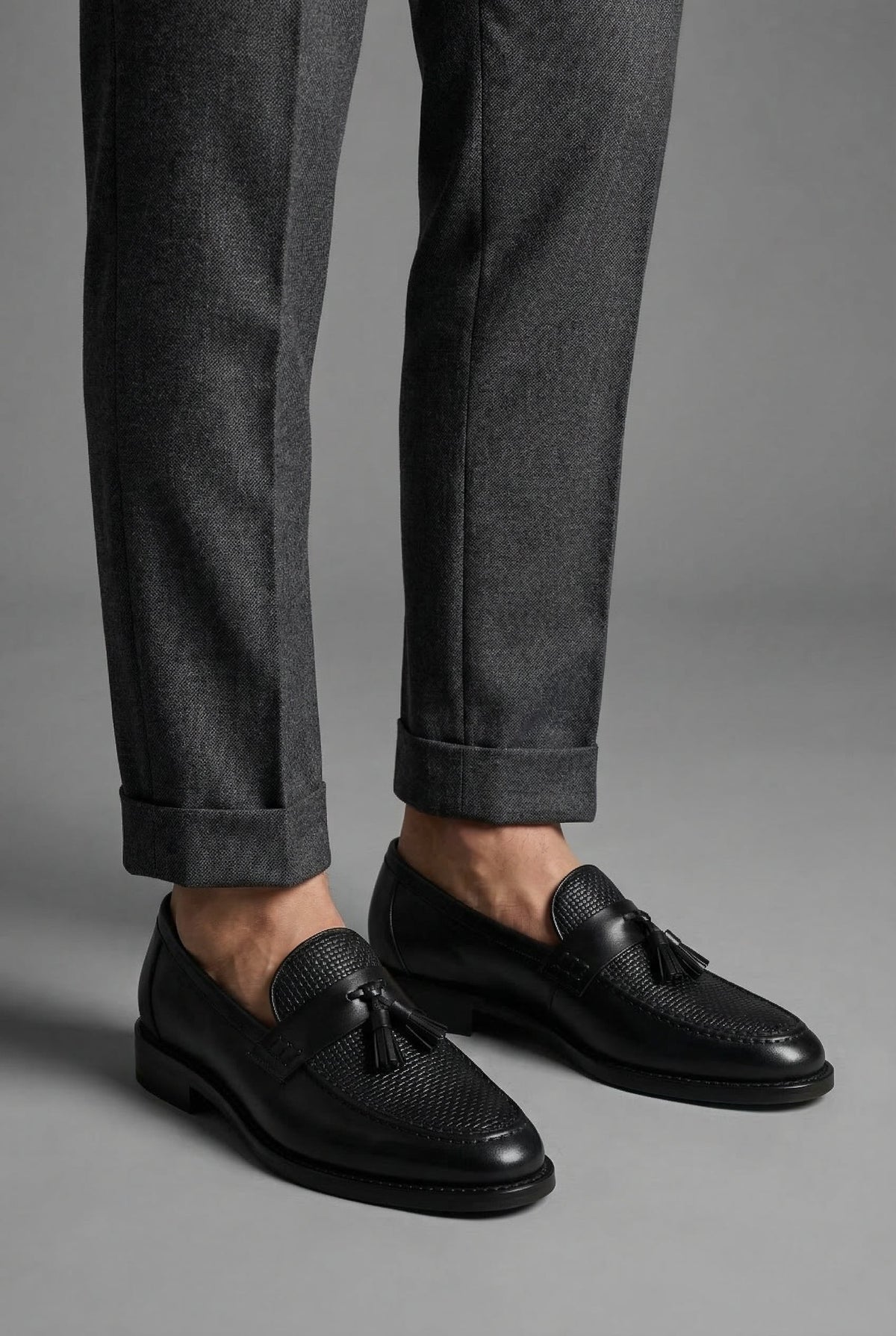 LIAM™ | Men's Woven Tassel Loafers