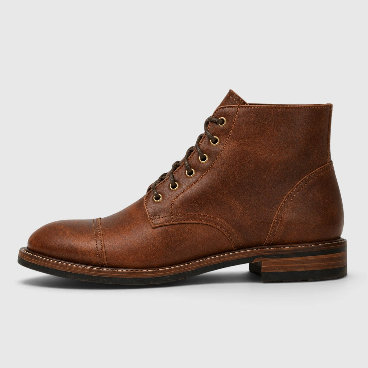 LIAM™ | Men's Leather Boots with Cushioned Insole