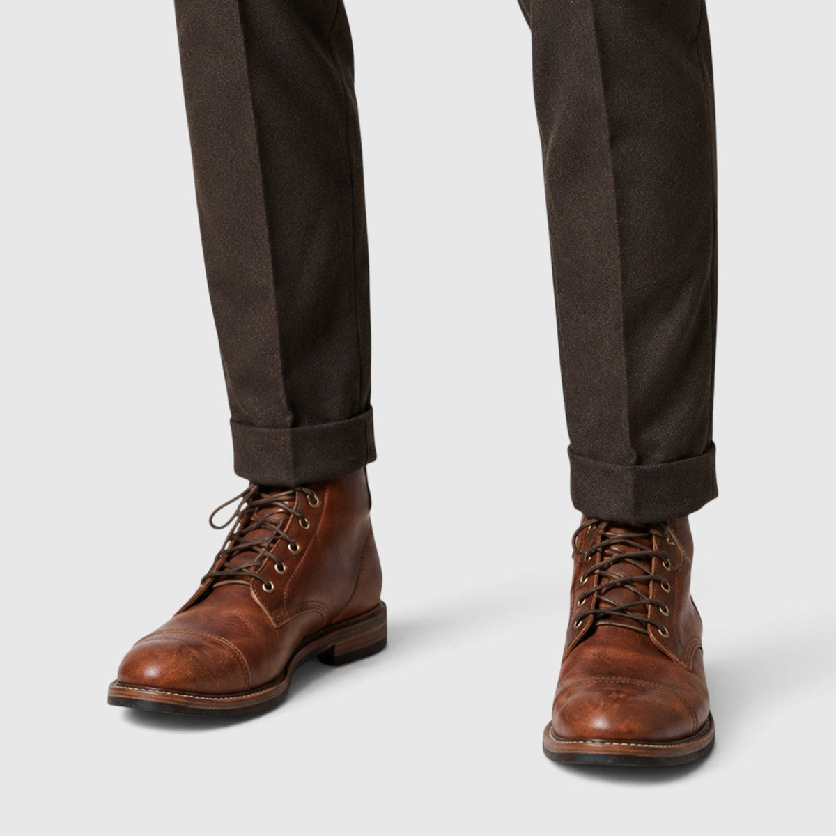 LIAM™ | Men's Leather Boots with Cushioned Insole