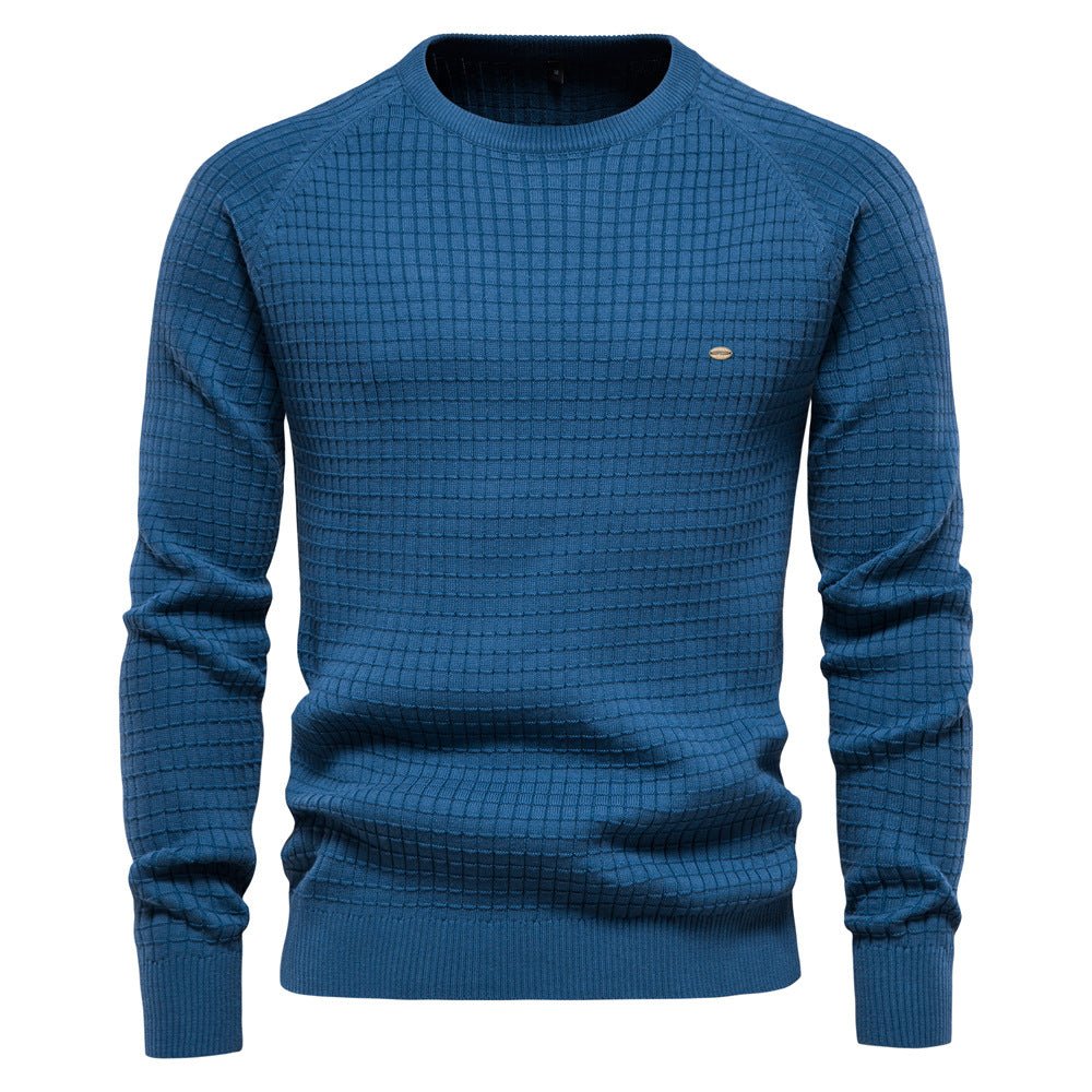 LIAM™ | Oliver Textured Long-Sleeve Winter Sweater