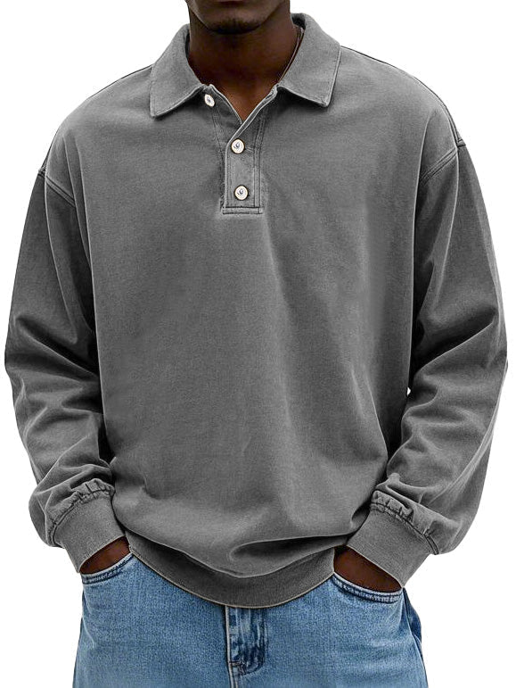 LIAM™ | DAILY LONG SLEEVE POLO