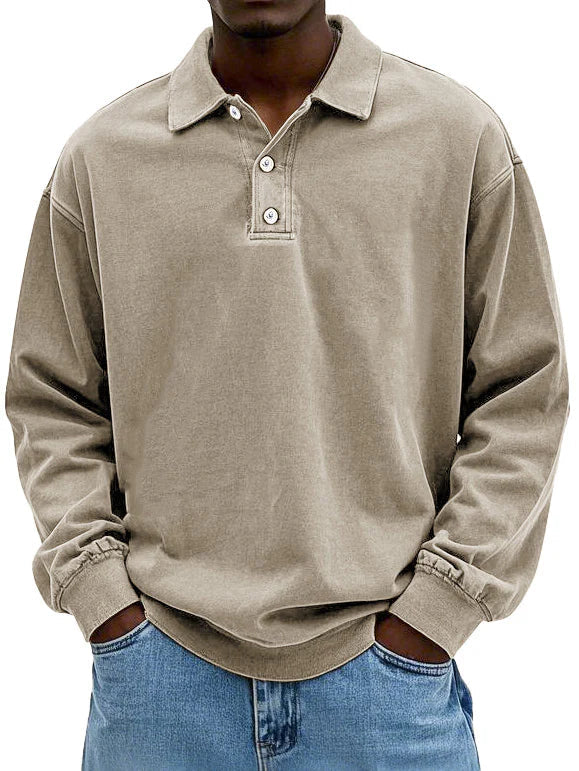 LIAM™ | DAILY LONG SLEEVE POLO
