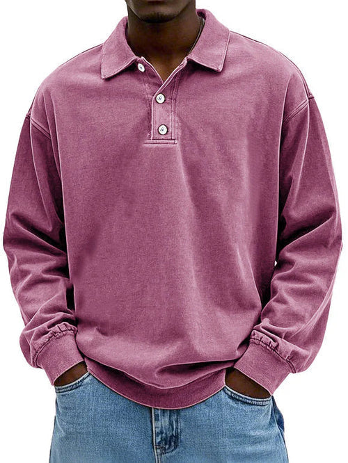 LIAM™ | DAILY LONG SLEEVE POLO