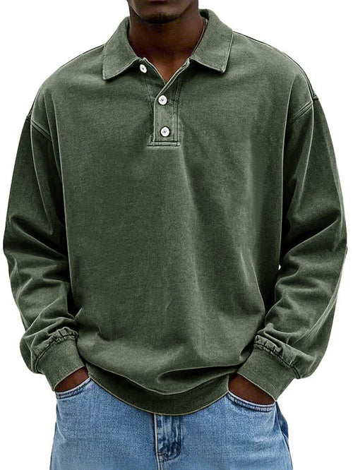 LIAM™ | DAILY LONG SLEEVE POLO