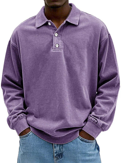 LIAM™ | DAILY LONG SLEEVE POLO