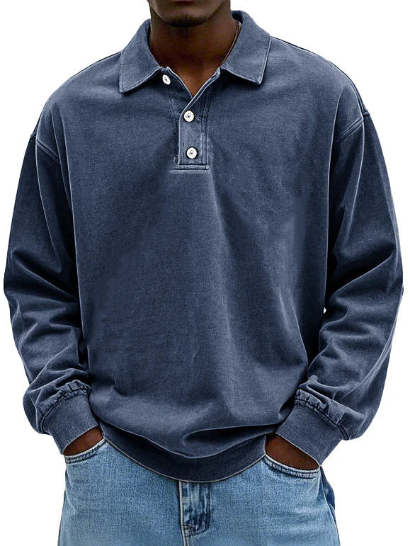 LIAM™ | DAILY LONG SLEEVE POLO
