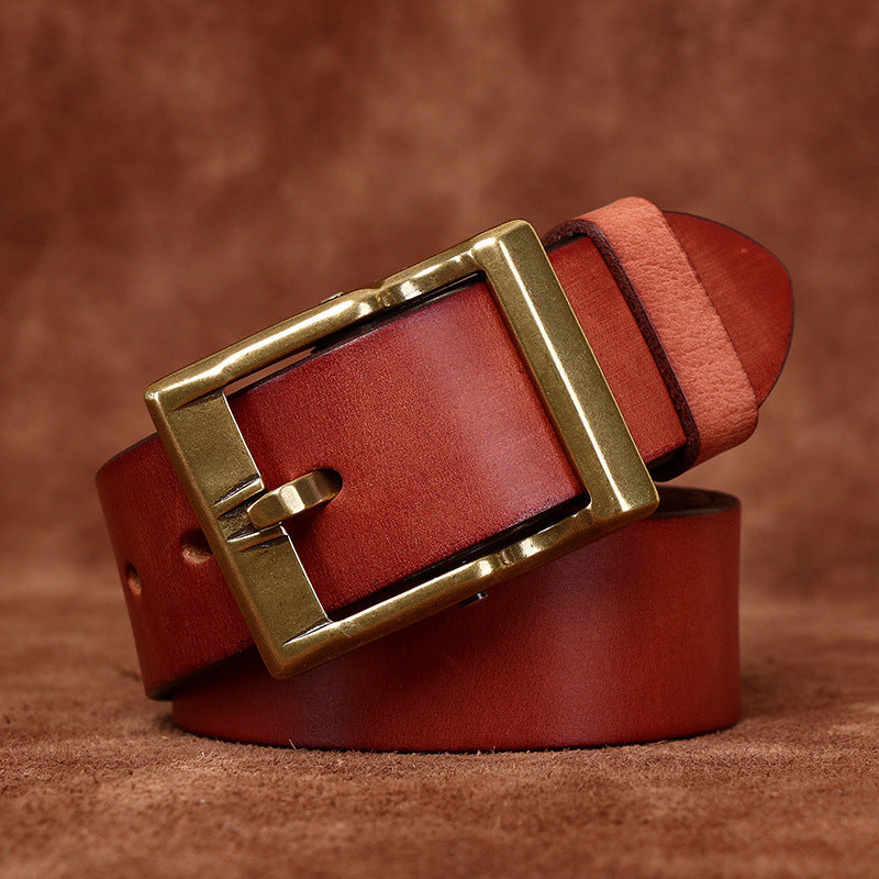 LIAM™ | Vintage Distressed Leather Belt