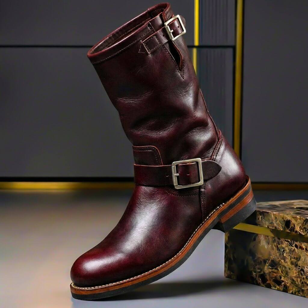 LIAM™ | Bancroft Vintage Leather Boots