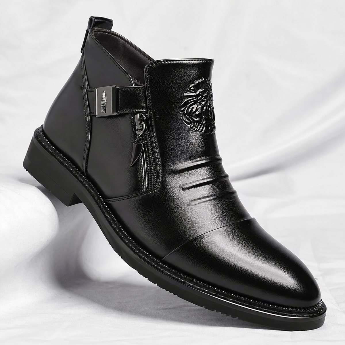 LIAM™ | Cristiano Leather Heritage Boots