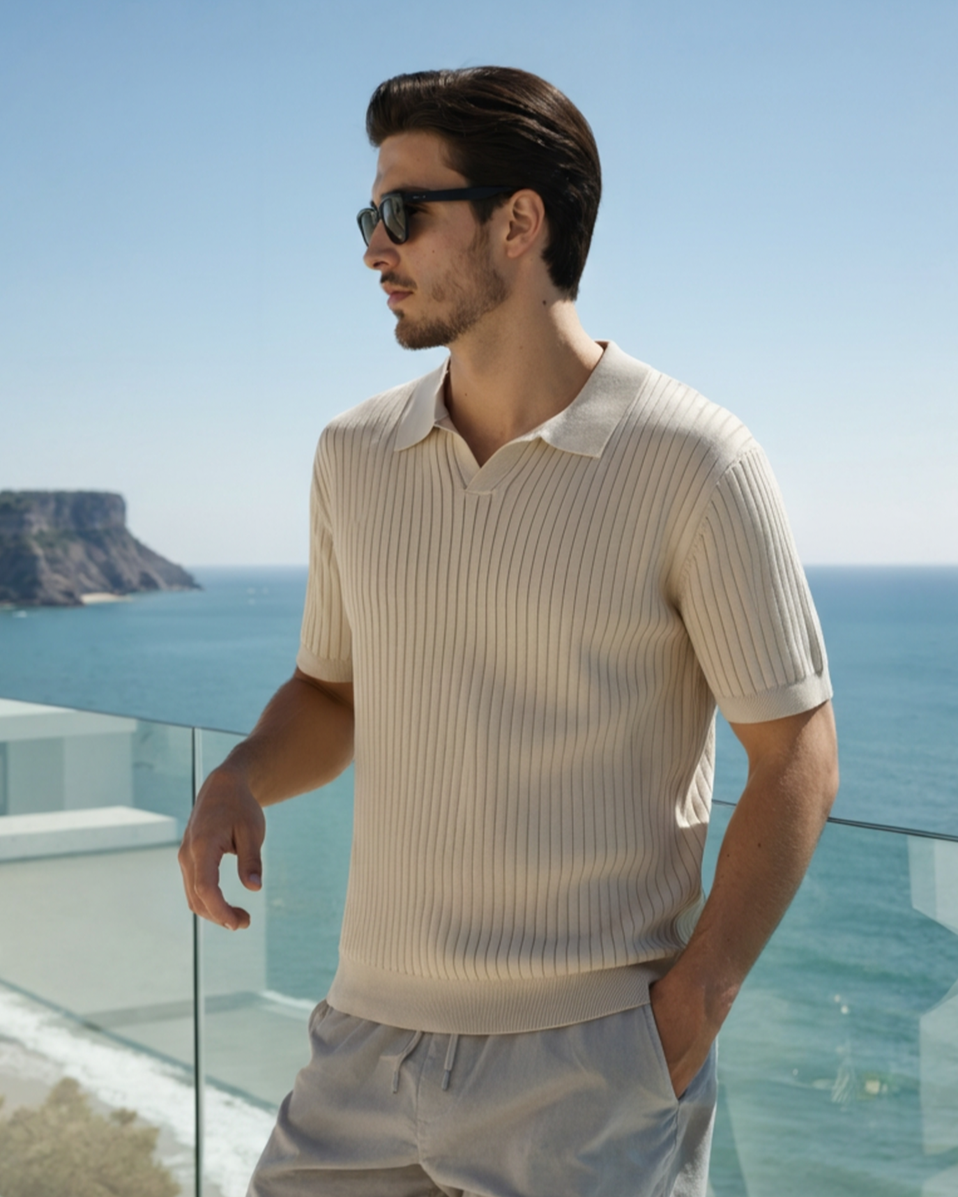 LIAM™ | PREMIUM RIBBED POLO